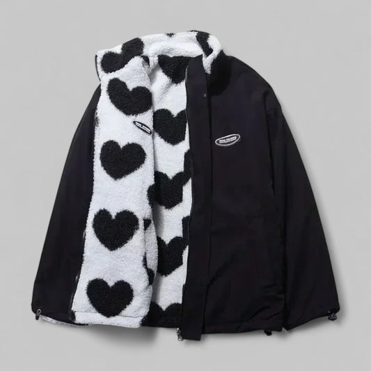 Playful Loose Fit Soft Jacket