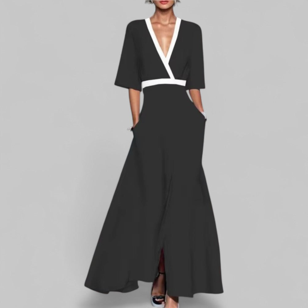 Japanese Maxi Evening Dress