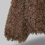 Shaggy Teddy Lapel Jacket