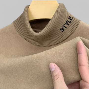 Men's Turtleneck Long Sleeve Top