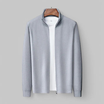 Klyber | Men's Vintage Style Zip Knit Cardigan