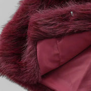 Klyber | Thick Warm Faux Fur Cropped Jacket