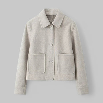 Soft Button-Front Jacket