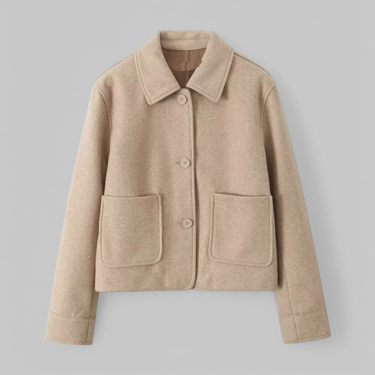 Soft Button-Front Jacket
