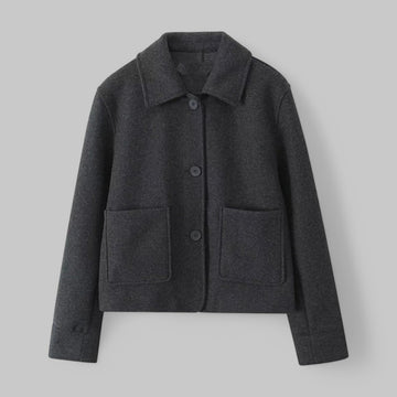 Soft Button-Front Jacket
