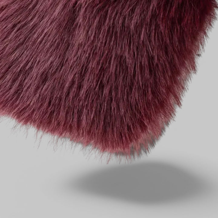 Klyber | Thick Warm Faux Fur Cropped Jacket