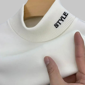 Men's Turtleneck Long Sleeve Top