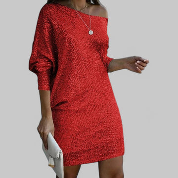 Premium Sequins Cocktail Mini Dress