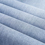 Classic Light-Wash Straight Leg Denim Trousers