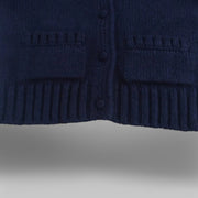 Chic Collared Knit Cardigan