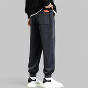Casual Loose Fit Corduroy Joggers