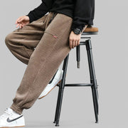 Casual Loose Fit Corduroy Joggers