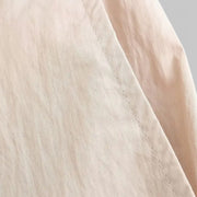 High-Waist Pleated Pants with Side Pockets