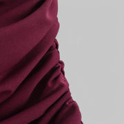 Sleeveless Draped Mini Dress