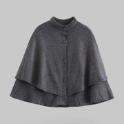 Knit Cape Cardigan