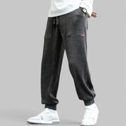 Casual Loose Fit Corduroy Joggers