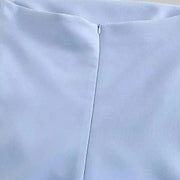 Klyber | Strapless Draped Mini Dress with Back Zipper