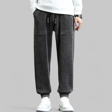 Casual Loose Fit Corduroy Joggers