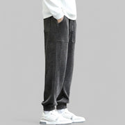Casual Loose Fit Corduroy Joggers