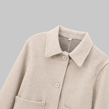 Soft Button-Front Jacket