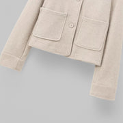 Soft Button-Front Jacket