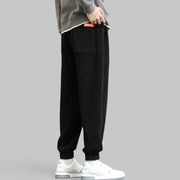 Casual Loose Fit Corduroy Joggers