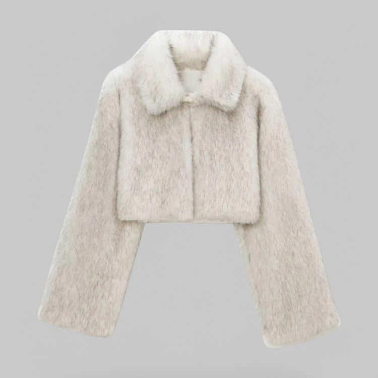Faux Fur Cropped Jacket