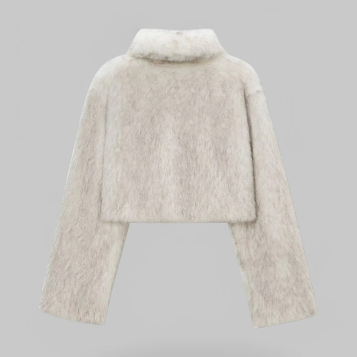 Faux Fur Cropped Jacket