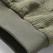 Windproof Fleece-Lined Corduroy Jacket