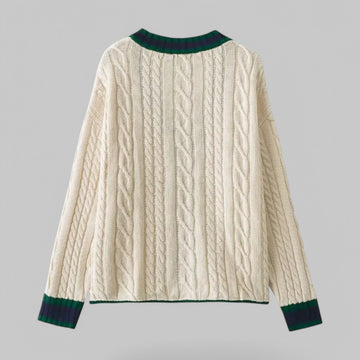 Women's Old Money Loose Knit Cardigan