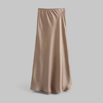 Klyber | Flowing Silk-Like Midi Skirt