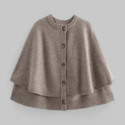 Knit Cape Cardigan