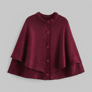 Knit Cape Cardigan