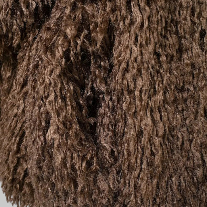 Shaggy Teddy Lapel Jacket