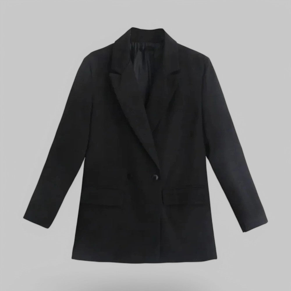 Double-Breasted Oversized Blazer