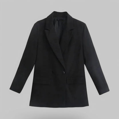 Double-Breasted Oversized Blazer