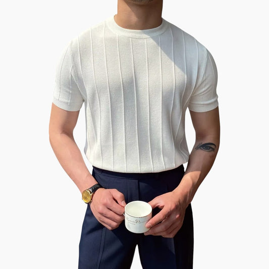 Straight Knit T-shirt