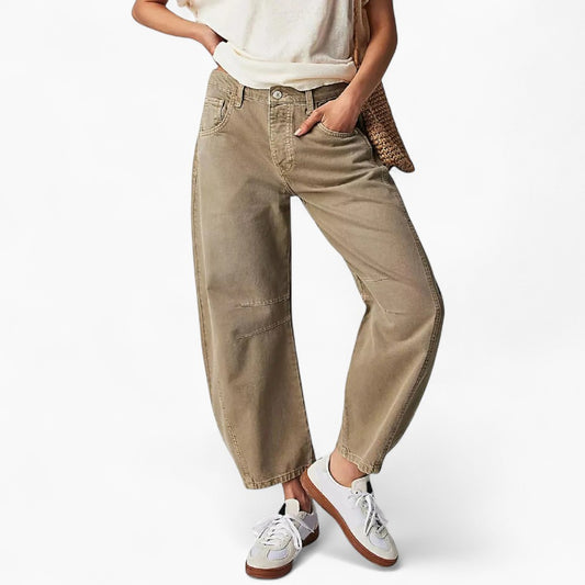 Versatile Wide Leg Baggy Denim Jeans