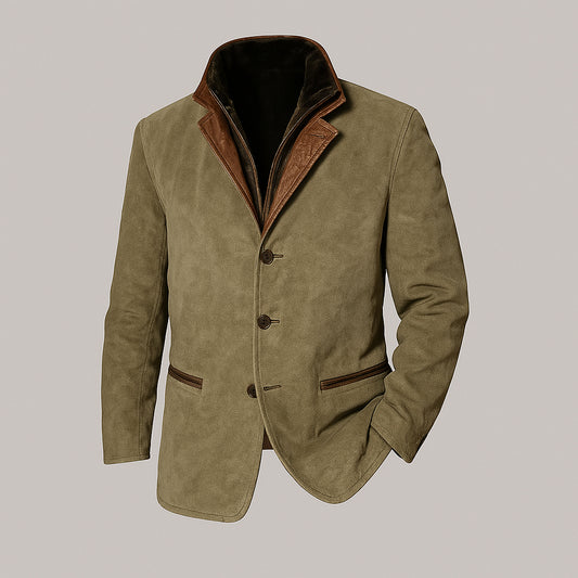 Vintage Buckskin Autumn Jacket