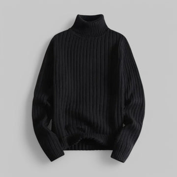 Klyber | Wool Textured Turtleneck Jumper