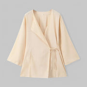 Klyber | Belted Kimono Top & Pleated Trousers 2-Piece Set
