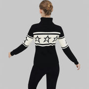 Klyber | Star Pattern Ski Turtleneck Jumper