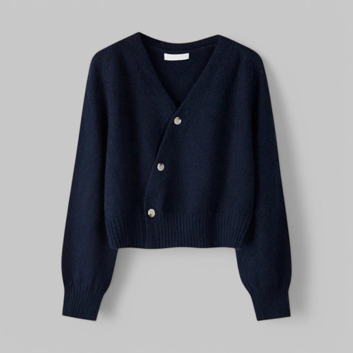 Klyber | Premium Merino Wool V-Neck Button Cardigan