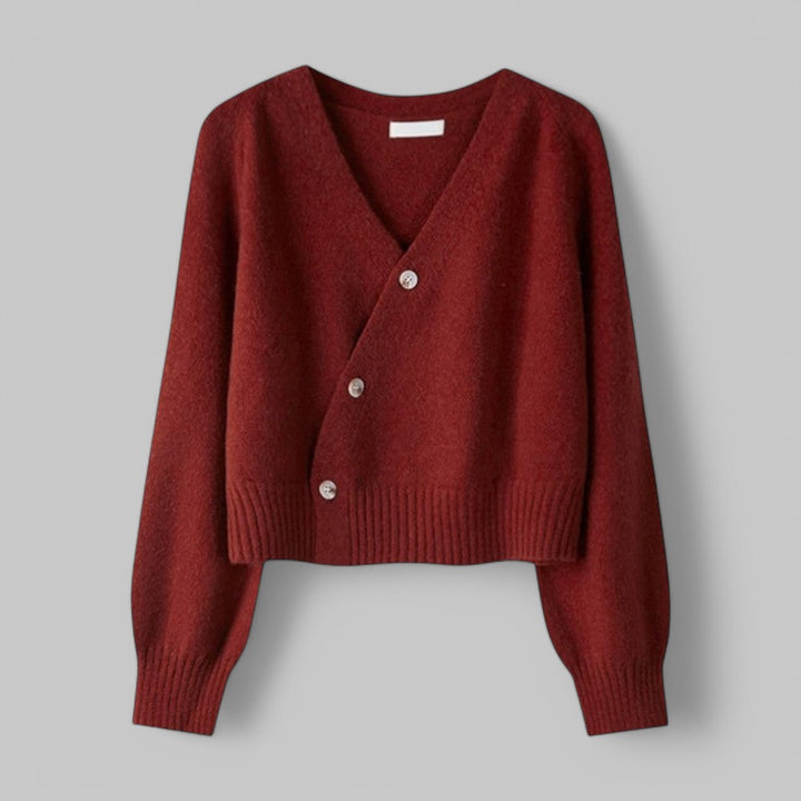 Klyber | Premium Merino Wool V-Neck Button Cardigan