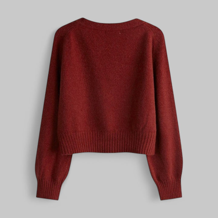 Klyber | Premium Merino Wool V-Neck Button Cardigan