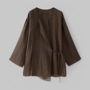 Klyber | Belted Kimono Top & Pleated Trousers 2-Piece Set