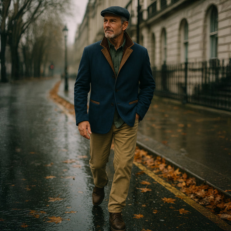 Vintage Buckskin Autumn Jacket