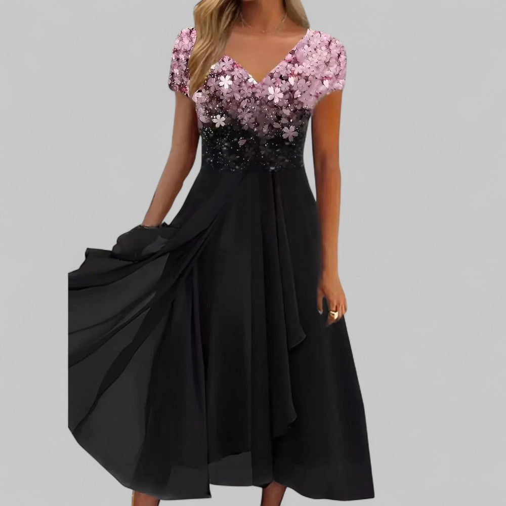 Lightweight Feminine Chiffon Party Dress