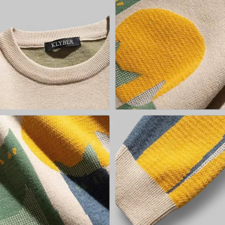 Klyber | Abstract Cat Art Jumper